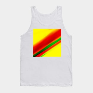 red yellow green abstract texture Tank Top